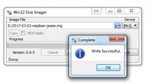 raspbian-win32diskimager